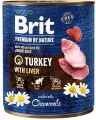 Picture of Brit Premium by Nature Turkey with liver 800gr